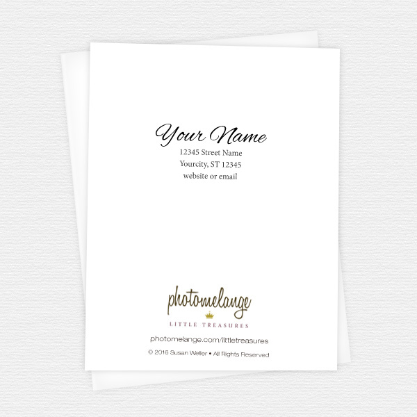 Add your name to back of each card