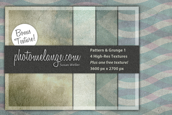 Pattern and Grunge Texture set